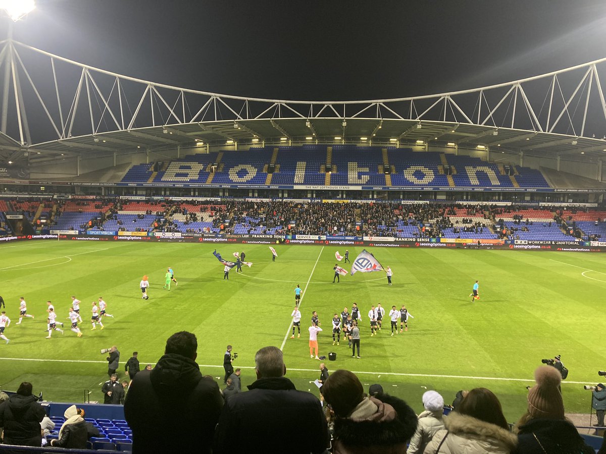 MrChrisFoy's tweet photo. Some domestic action for me tonight. Itβs the #PappaJohnsTrophy at @UoBStadium watching @OfficialBWFC vs @BarrowAFC @EFL #EFL #football https://t.co/u36MKqewgh