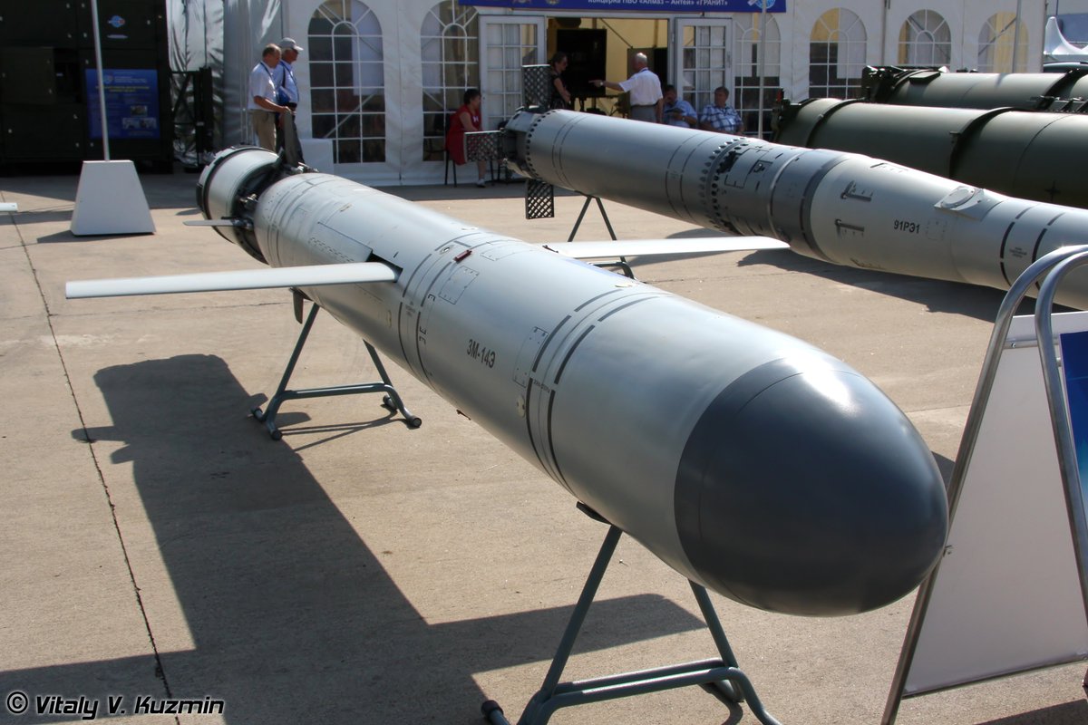 3M-14 Kalibr (SS-N-30A) Sea-Launched Cruise Missile