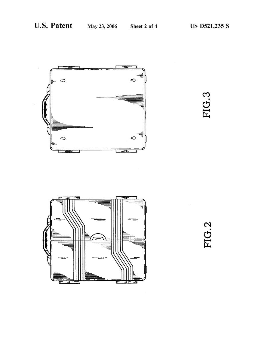 uspatentbot's tweet photo. USD521235S1 - Tool case 
        
https://t.co/ntkAY2GVFw https://t.co/5mGW12ODoB
