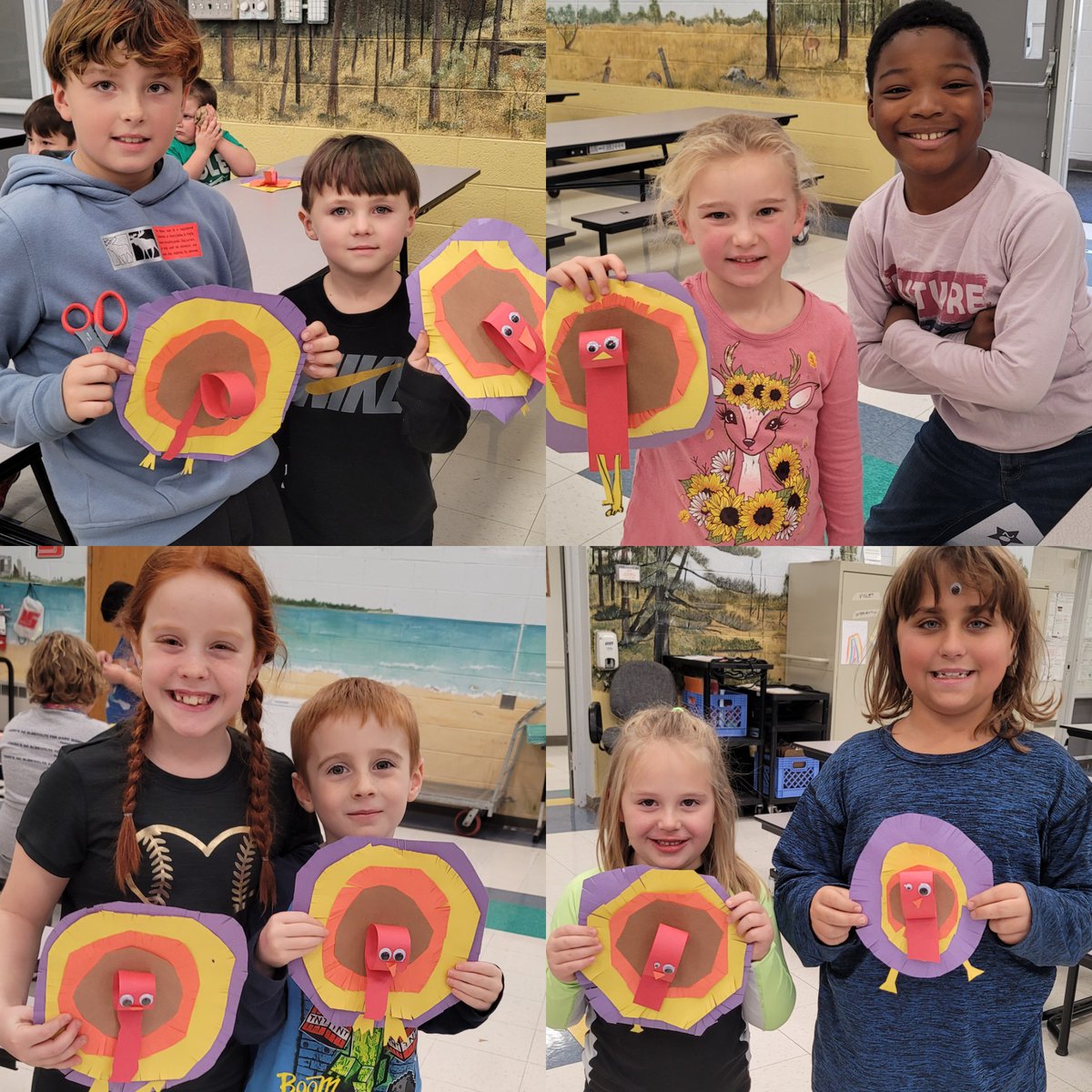 Turkey fun with our kindergarten friends! <a href="/myLSPS/">Lake Shore Public Schools</a> <a href="/VioletAllStars/">Violet Elementary School</a> <a href="/mrs_colling/">Mrs. Colling</a>