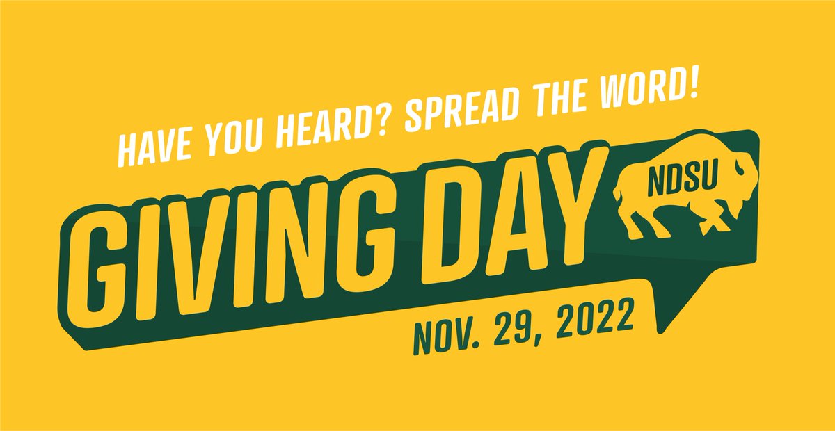 NDSULibraries's tweet photo. Mark your calendars... NDSU Giving Day is November 29! 🗓

Consider making a generous donation to the NDSU Libraries. Keep an eye out on our social media pages for more information! 🤘 https://t.co/H9lkJwbakA