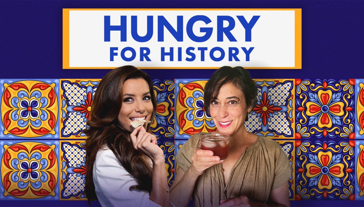 ¡Buen provecho! Get a taste of Mexican history through its dishes and ingredients.

On Hungry for History, <a href="/EvaLongoria/">Eva Longoria Baston</a> and <a href="/artbites/">maite gomez-rejon</a> take us on a culinary journey to explore the origins of chocolate, pan dulce, and other foods from their culture.

apple.co/HungryForHisto…