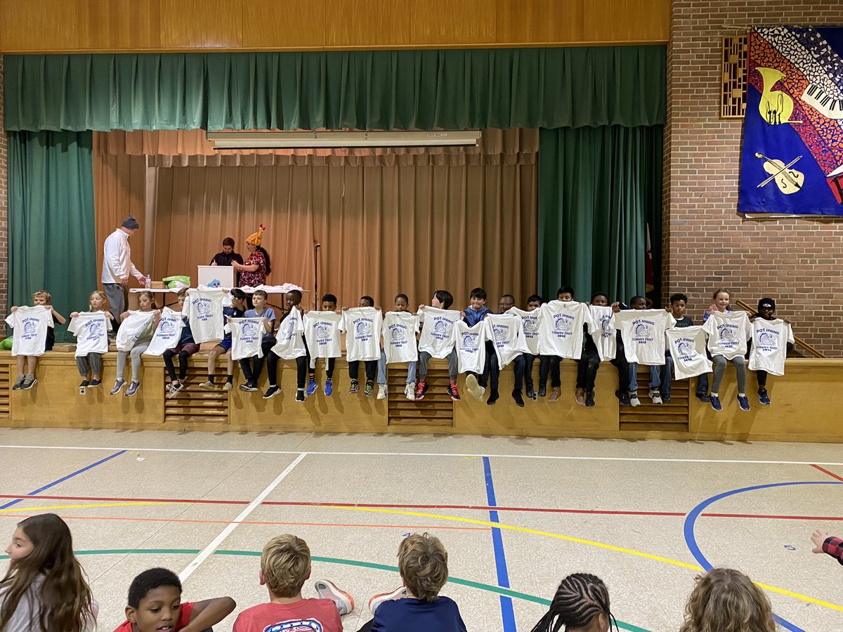 Congratulations to our <a href="/PotSpringEl/">Pot Spring</a> 4th grade Turkey Trot Winners!!! Gobble Gobble Gobble!!  🦃 🥧