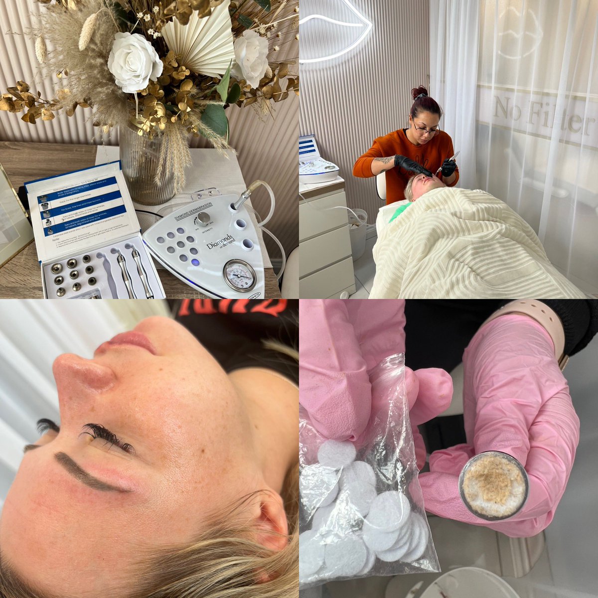 Great training session @ No Filter Haor Nails &amp; Beauty today they now stock our diamond microdermabrasion machine 💎
#beauty #training #microdermabrasion  #skin #skincare #facial #kiethley #crosshills