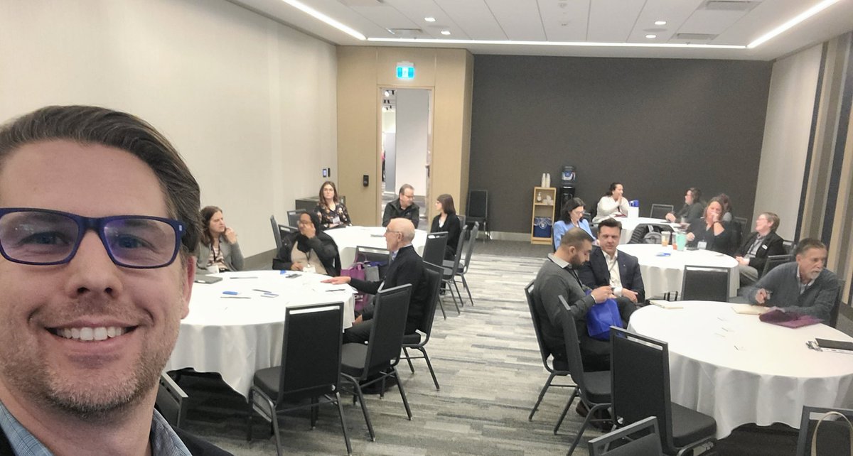 nbeynon's tweet photo. All set to deliver some tangible strategies to tackling the war for talent at the @AISCNovaScotia and @nsworksonline #workforward conference representing @CPHRNS https://t.co/EXjGD1kdAR