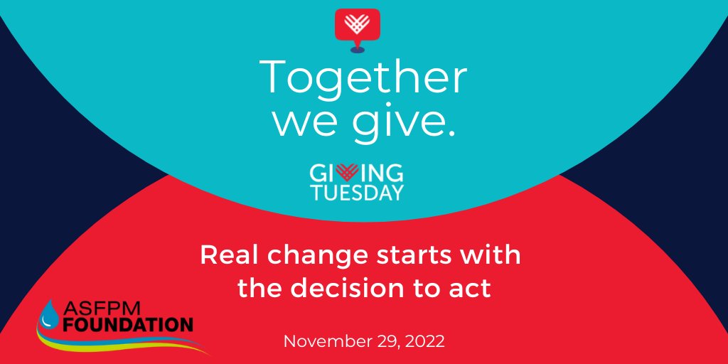 ASFPMfoundation's tweet photo. Join the @GivingTuesday movement! Our goal is to raise $40K in 24 hours to help fund our Future Leaders Scholarships. We need all hands on deck! Please share this with your friends &amp; family to help us reach our goal. https://t.co/m1reNsDmvH @ASFPMfoundation @FloodsOrg https://t.co/3NhYeV5NwD