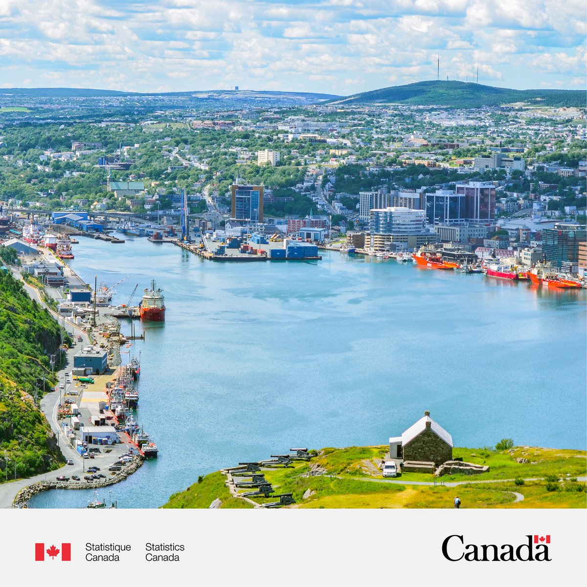 StatCan_fra's tweet photo. #LSV? En 2022, les grands centres de population les plus verts au Canada étaient Saint-Jérôme, au Québec (93,2 %); St. John's, à Terre-Neuve-et-Labrador (92 %) et Kanata, en Ontario (91,6 %). Pour en savoir plus sur la verdure urbaine : https://t.co/2ypCITSYek. #RecensementENV https://t.co/CEdpuFeVhU