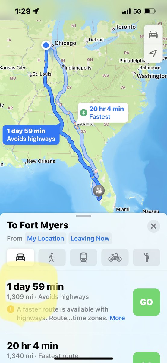 Thank you <a href="/JohnDeere/">John Deere USA</a> for this head down metric! I’ve driven to Ft Myers at 4mph 🤣.  #harvest22 ✔️