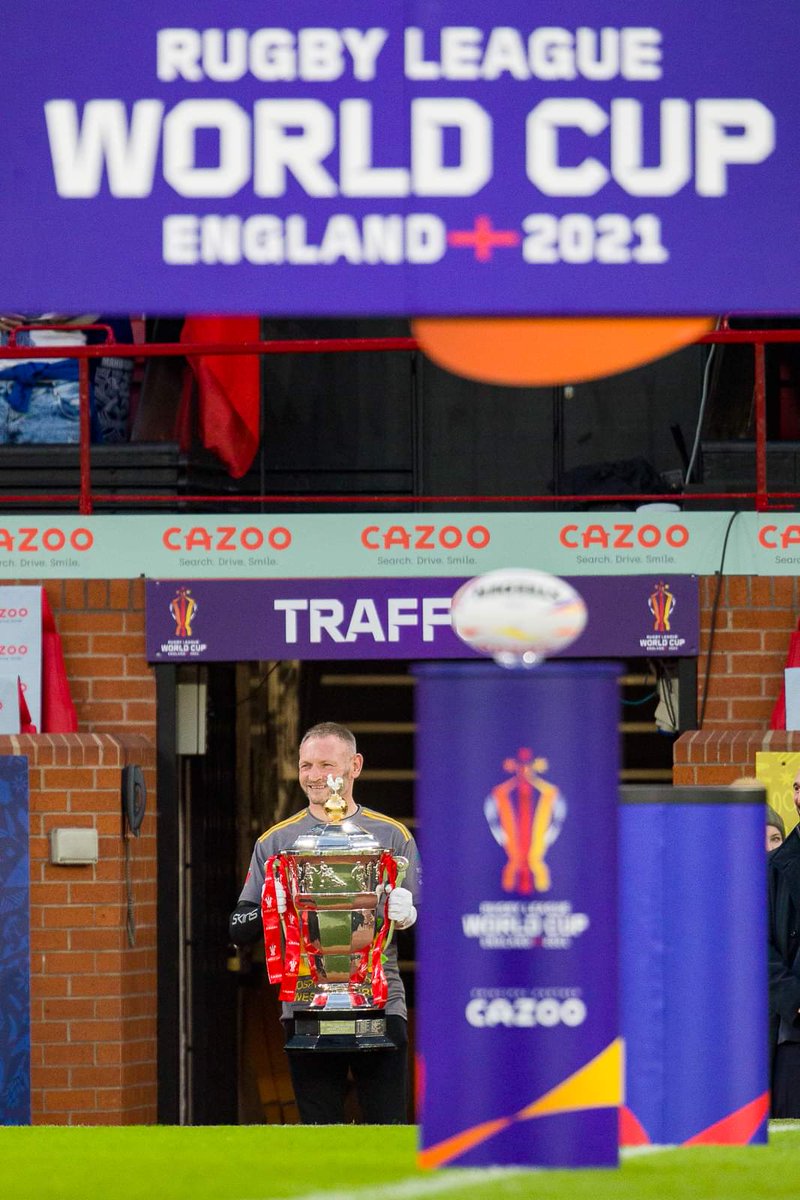 NFTMintLord's tweet photo. @TheLastLeg #isitok to mention Gary McKee aka @Marathon_Man365 running a Marathon every day this week.

He also delivered the RLWC Trophy to the field on Saturday https://t.co/P95emajx7I