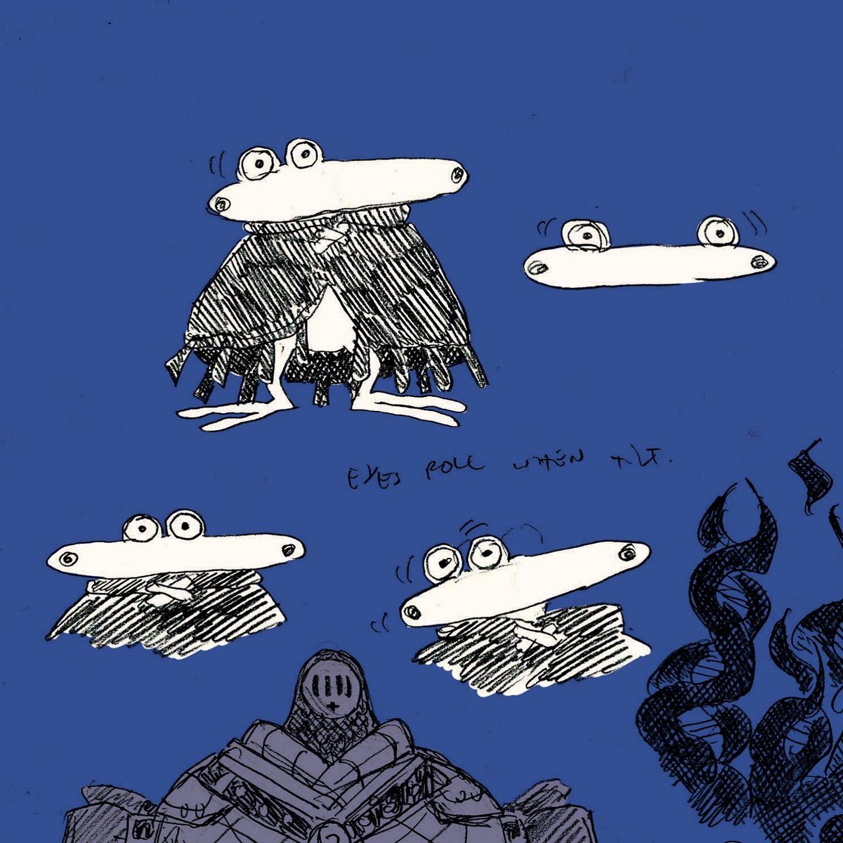 aten_man_'s tweet photo. Few character sketches #characterdesign https://t.co/YjeTOtlXEQ