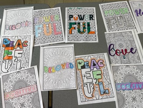 Northwestern_HS's tweet photo. Student Art - Peace Day Code 22 https://t.co/BS5DHJNLzN