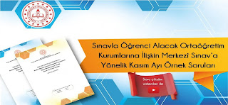 Lgs Kapsamındaki Merkezî Sınava İlişkin Kasım Ayı Örnek Soruları, İlk Kez Videolu Çözümleriyle Yayında
egitimogretimhaber.blogspot.com/2022/11/lgs-ka…