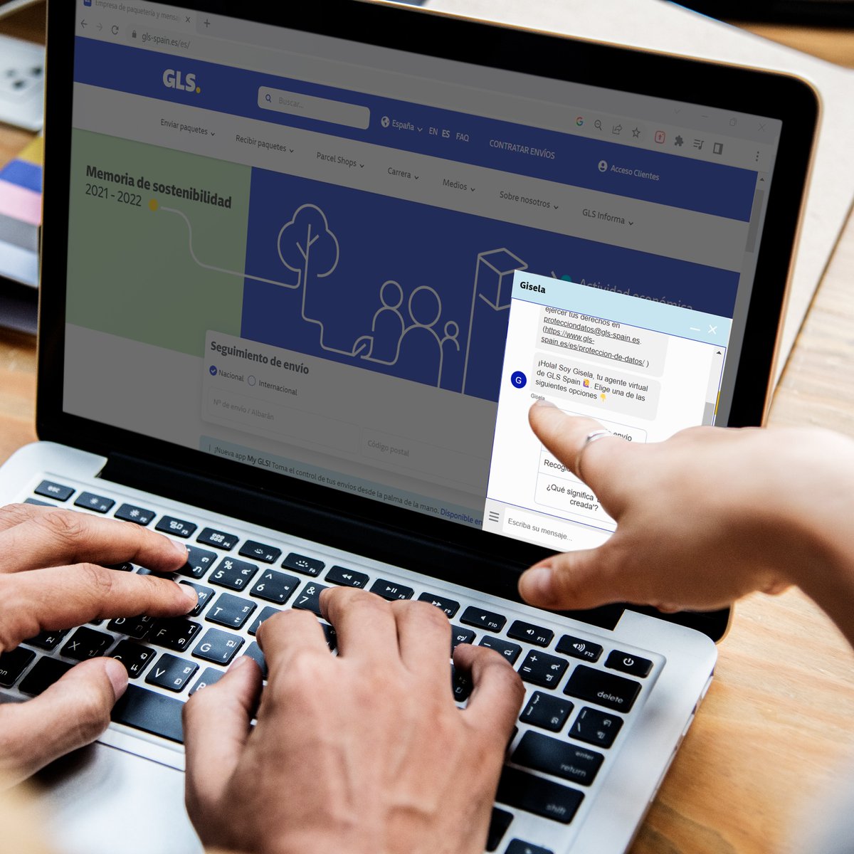 🤔 ¿Cuál es el estado de mi paquete?
📦 Quiero contratar un envío
📍 ¿Cómo puedo recoger mi pedido en un Parcel Shop?

El asistente virtual de #GLSSpain te ayuda a resolver dudas de forma rápida y sencilla.

Pregúntale en nuestra web 👉 gls-spain.es/es/