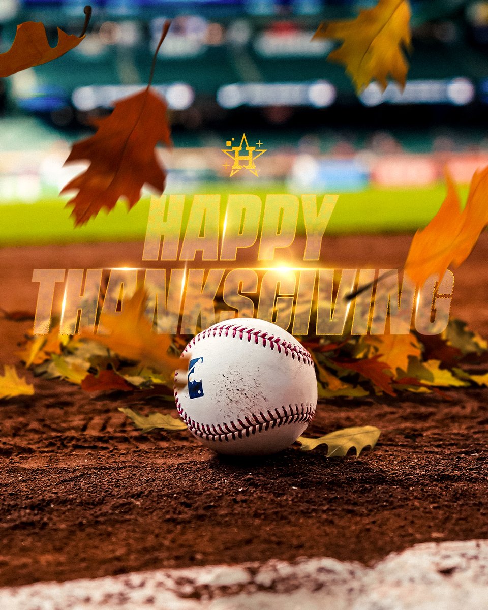 astros's tweet image. Thankful for y'all, Astros fans. 🦃🍂