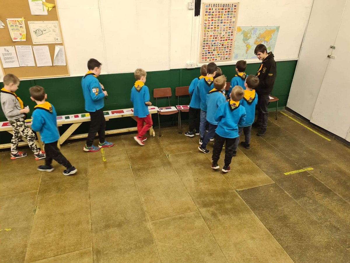 This week it was about the World Cup at Ross Park Beavers!
1st up was matching the countries to the flags, then the Beavers had show on the map where the countries are. looking good Ross Park Beavers! ⚽️😁 #Scouts #Scouting #worldcup