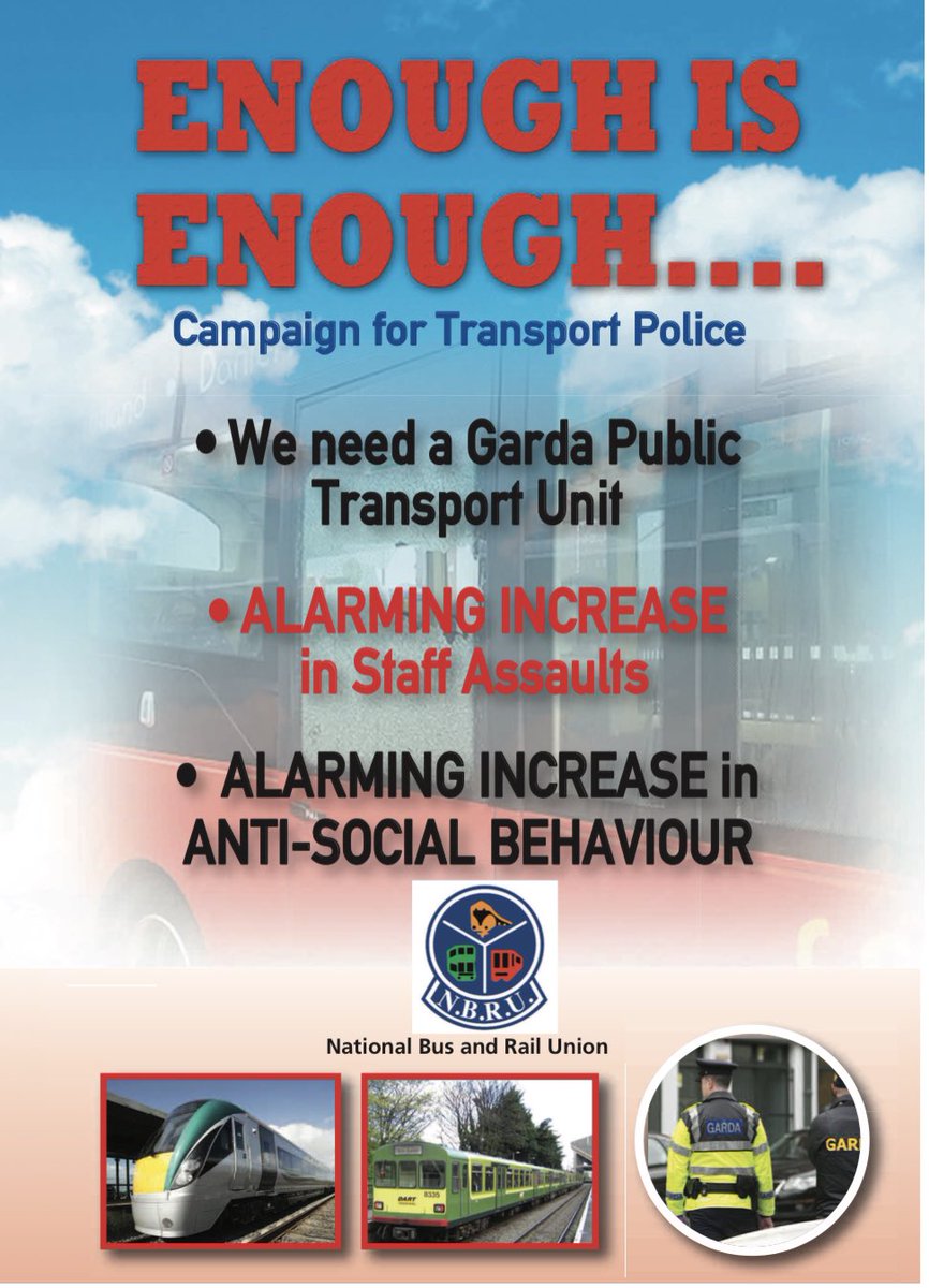 NBRU_DUBLIN's tweet photo. @LeoVaradkar @MichealMartinTD @HMcEntee @DermotLeary and #NBRU have been campaigning for a dedicated fully funded Garda Transport Division for quite some time. Groundhog Day in Tallaght tonight as buses once again withdrawn due to unacceptable antisocial behaviour #EnoughIsEnough https://t.co/tIQo6kgqh6