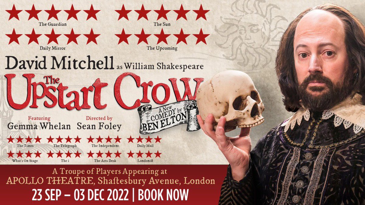 McLean-Williams Ltd. (@mcleanwilliams) on Twitter photo Tonight we are off to see Reice Weathers (<a href="/ReiceWeathers/">Reice Weathers</a>) in ‘The Upstart Crow’ with #FinleyAdams from #AmyHubbardCasting. Break a leg all, especially Reice!
#Acting #Actor #Stage #Play #DavidMitchell #UpstartCrow #TalentAgent #Agent Tonight we are off to see Reice Weathers (<a href="/ReiceWeathers/">Reice Weathers</a>) in ‘The Upstart Crow’ with #FinleyAdams from #AmyHubbardCasting. Break a leg all, especially Reice!
#Acting #Actor #Stage #Play #DavidMitchell #UpstartCrow #TalentAgent #Agent