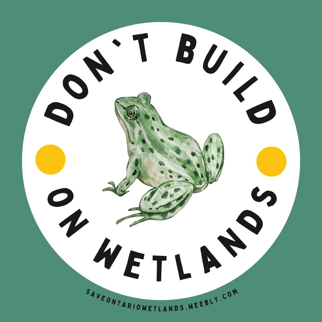 There is so much outrage, anxiety, and fear surrounding Bill 23.

These are powerful emotions that we need to harness to #SaveOntarioWetlands and #StopBill23. 

It's time to take action!