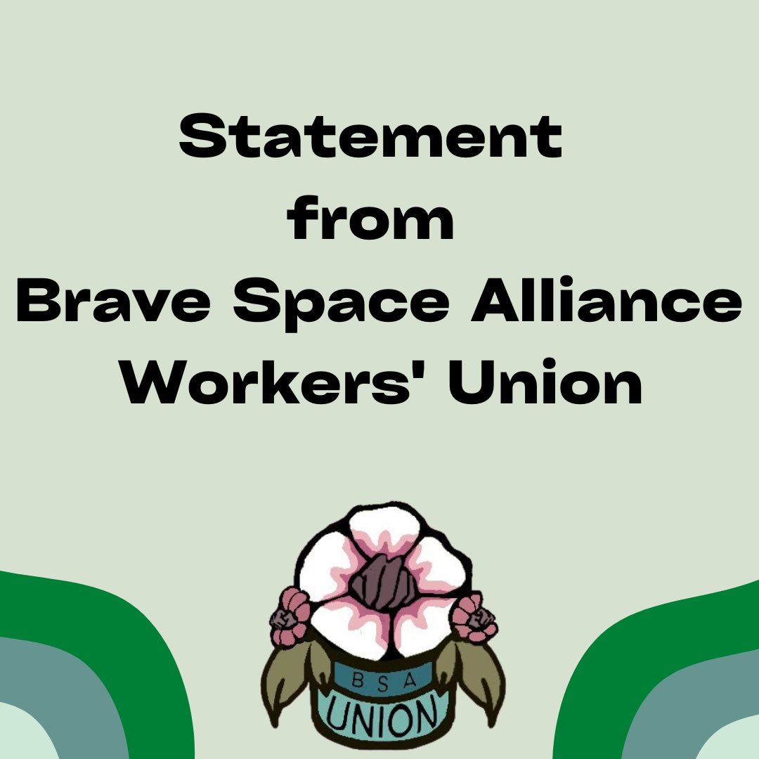 Brave Space Alliance Workers’ Union tweet media