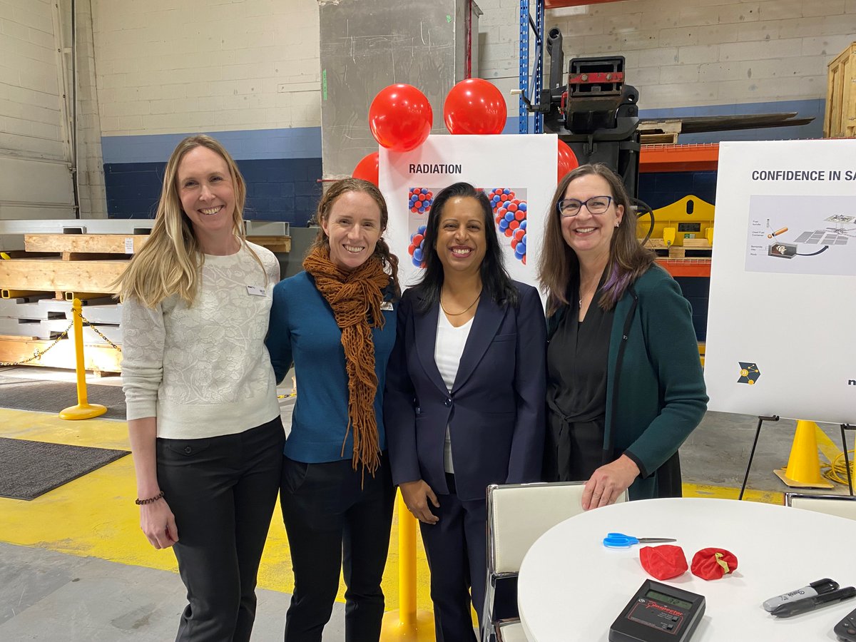 Thanks to the <a href="/NWMOCanada/">NWMOCanada</a> for hosting #NWMOIndustryDay and for the opportunity to visit their Oakville Discovery and Demonstration center.  Their work supports 🇨🇦's plan for the safe, long-term management of used nuclear fuel.