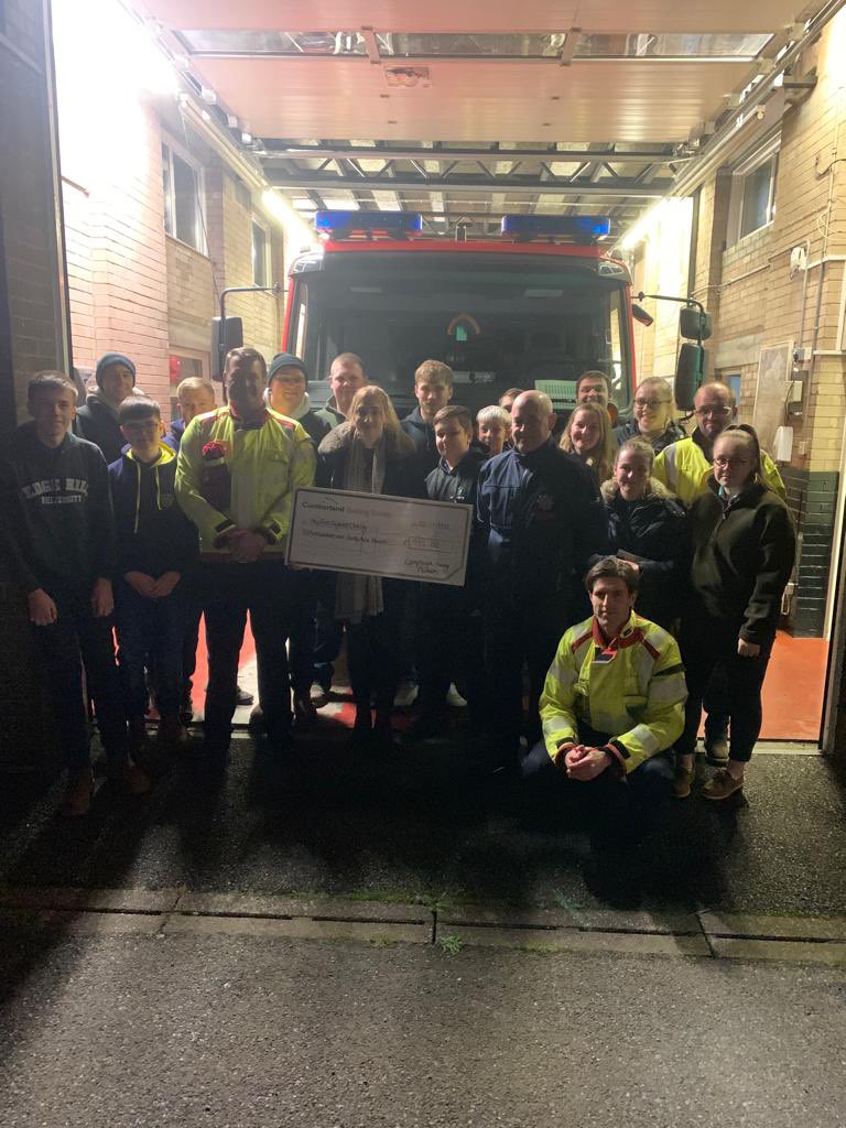 FrizingtonFire's tweet photo. Fantastic donation from Lamplugh Young Farmers to The Fire Fighters Charity. £932👏🏼 https://t.co/MWnlZrYYE4