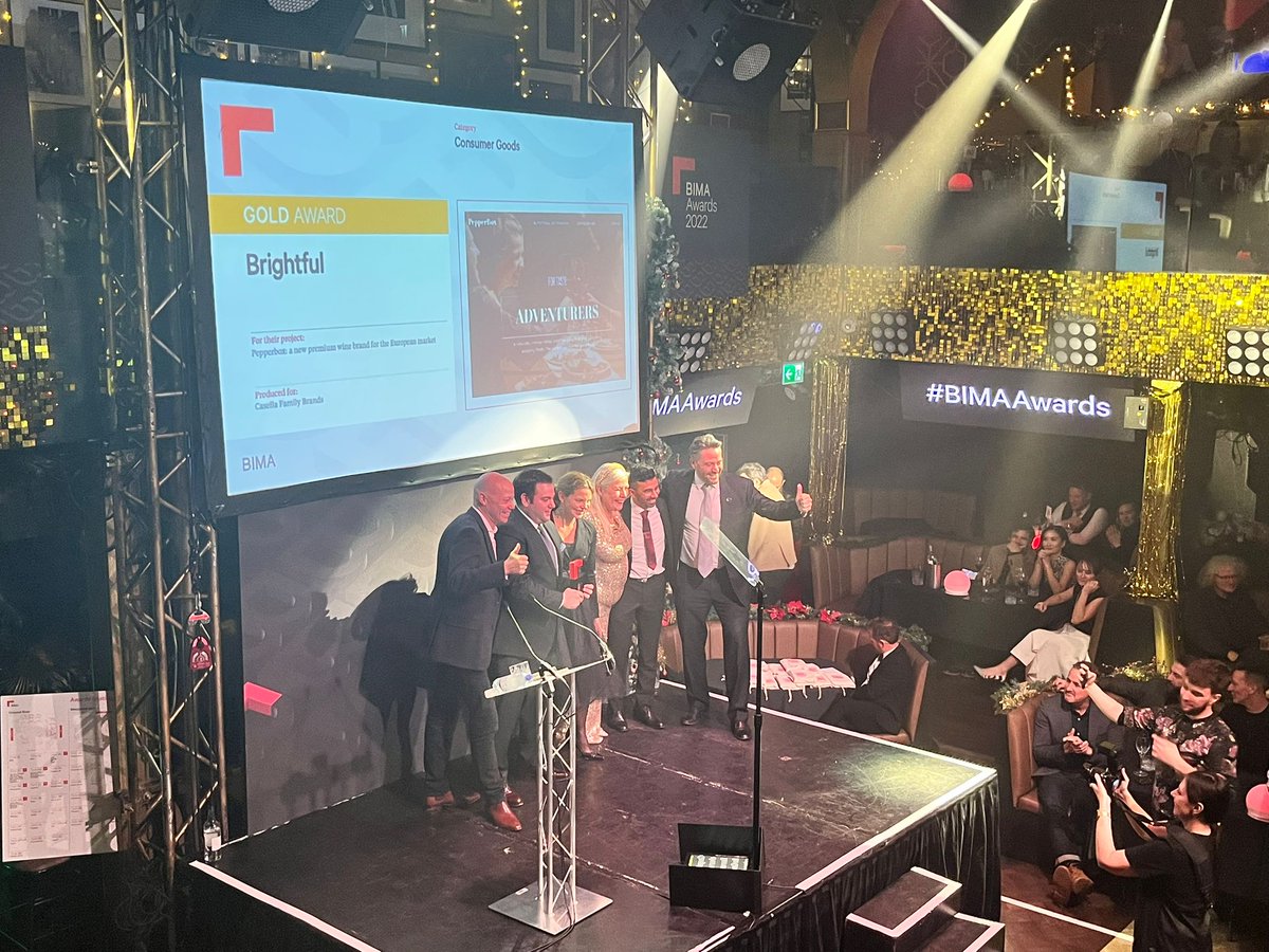 And now the Consumer Goods category - your Gold winner is <a href="/thisisbrightful/">Brightful</a> with Pepperbox for Casella Family Brands, our silver winner is <a href="/Digitas_UK/">Digitas UK</a> for 'Oreo Mixtapes' &amp; our Bronze winner is <a href="/studio_blup/">STUDIO BLUP®</a> with 'Kylie Cosmetics Virtual World'- Congrats! #BIMAAwards