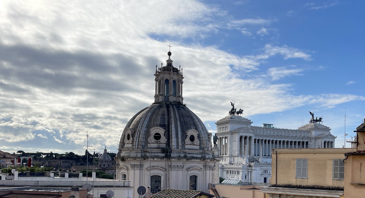SeligsonMarcia's tweet photo. The view from our Rome hotel. Does anybody know what these amazing buildings are?

MY MOTHER WOULD HATE THIS BOOK is now available in hardcover, paperback &amp; eBook on Amazon, Barnes &amp; Noble, and IndieBound or you can order through your local bookstore. 
https://t.co/b5fruzHvGR https://t.co/xJ0DXo6k01