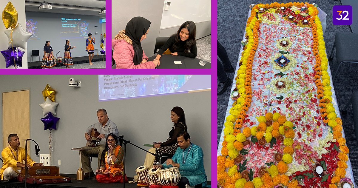 Diwali, Festival of Lights, celebrates the triumph of good over evil. Point32Health colleagues participated in our hybrid Diwali celebration to expand awareness and come together to learn and celebrate. #Diwali2022 #IAmPoint32Health