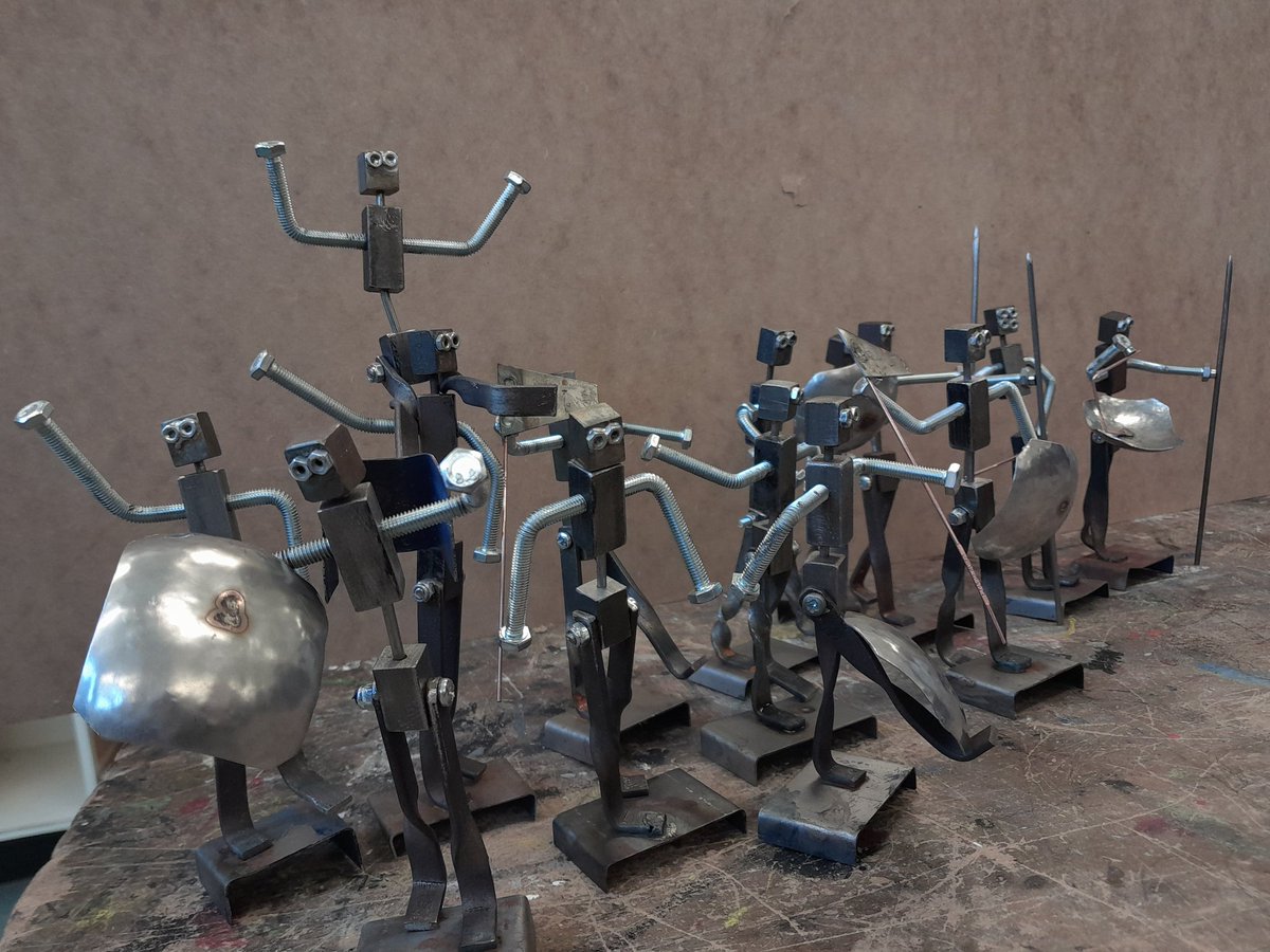 WyedeanDT's tweet photo. Another metal army leaving the workshop today. https://t.co/uGX7Vm8Kxp
