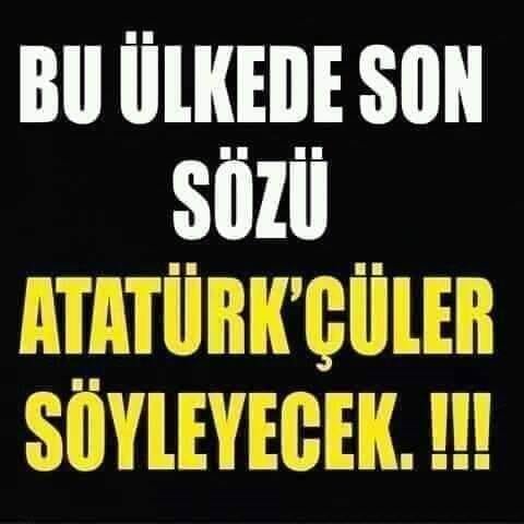 KaranliginKizi7's tweet photo. YAKINDA !?
HEPSİ ✔EN BÜYÜK ATATÜRKÇÜ EN ASİL TÜRK BİZİZ ✔DEMEYE BAŞLARLARSA ŞAŞIRMAYIN !?
HİÇ BİR #KORKUYA
BENZEMEZ....!
VATANI MİLLETİ
#SATANIN
VATANA MİLLETE #İHANET
EDENİN #KORKUSU...... https://t.co/7CQK8jMpKU
