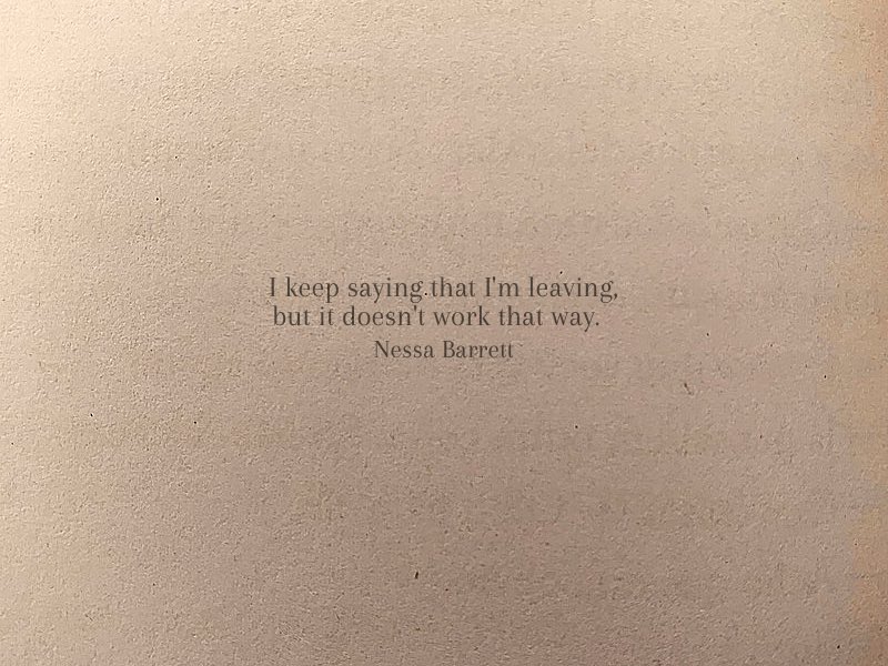 tired of California - nessa barrett