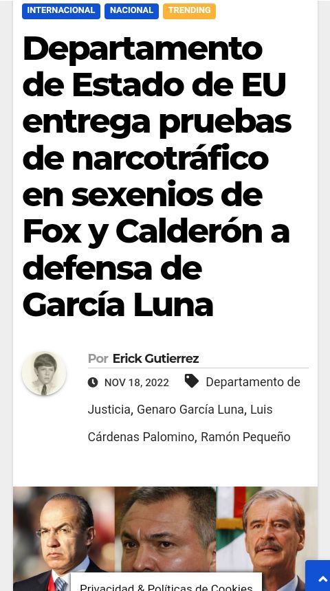 joflat1's tweet photo. @EmilioAlvarezI @adan_augusto @SEDENAmx @ahora_mx @FCN_mx @chavodeltoro @eleconomista No te hagas, los verdaderos Narcos Pronto Irán a Corte en NY! Jajaja todos ellos #Distinguidos miembros de @AccionNacional jajaja https://t.co/vU2bGh3VxT