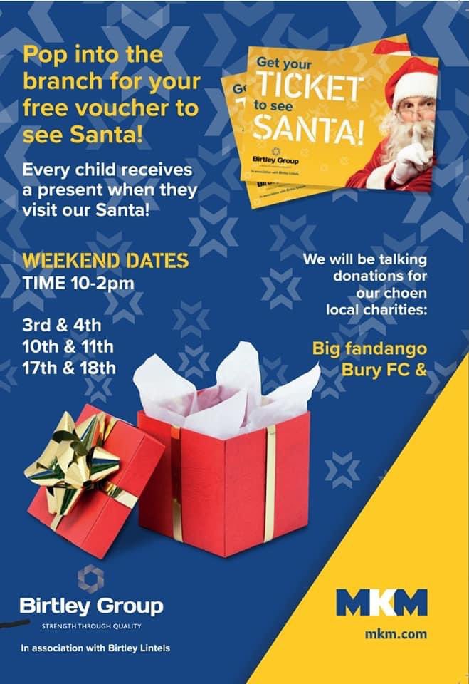 Tesco Bury would like to thank MKM BURY . Who are working with Tesco to help our community food banks this winter , the attic project, <a href="/FoldTra/">Topping Fold Tra</a> <a href="/organicsouluk/">Organic Soul</a> <a href="/BrandlesholmeCC/">Brandlesholme Community Centre & Foodbank</a> <a href="/GrowingTogeth13/">Growing Together Radcliffe Support CIC</a> &amp; Trinity Foodbank Radcliffe 🎅🏼🎅🏼🎅🏼