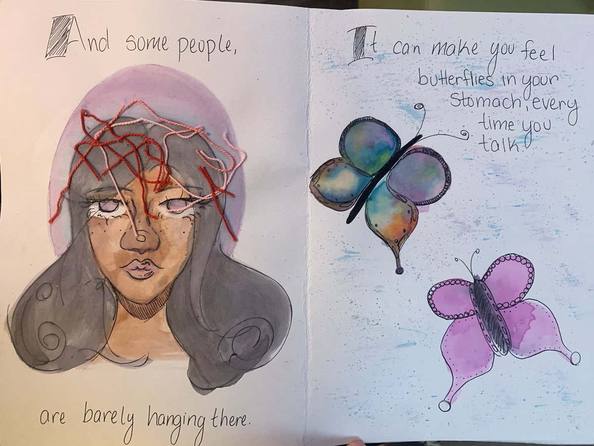 GMcKinney2's tweet image. There’s nothing as special as having a former student come back to visit you. But today was especially amazing. Sanvi returned from high school to read our class a book that she wrote and illustrated about the topic of mental health. An amazing world-changer! #futurist5 forever💜
