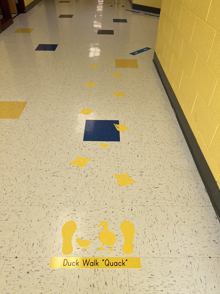 CSaxtan's tweet photo. Today we put down the sensory path!!! Just a few final touches when we return from break &amp; it’ll be complete! So grateful for @ccesdukes! TY to @cortazar_lisa @baileybmoran &amp; @lawson_teaches (David) for helping get it done 💪🏻👏🏻🫶🏻 #teamwork #wearecucps #ccesdukes #dukepride https://t.co/f9MEI7Avtw