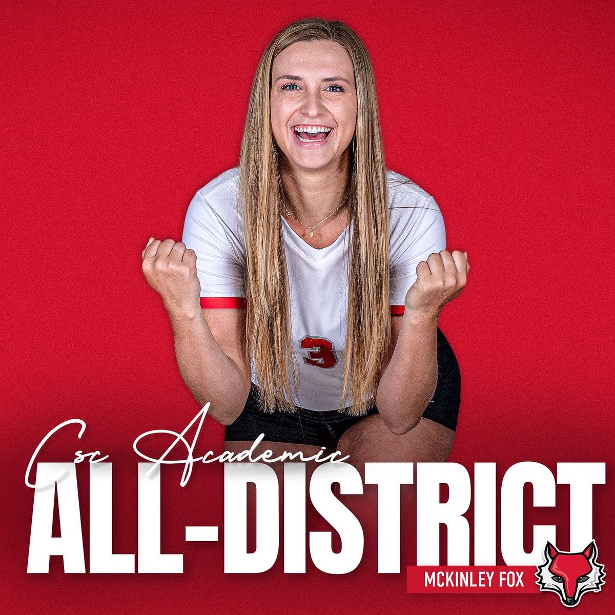 Maristvb's tweet image. Congratulations to Sasha van der Merwe, Morgan Owens, McKinley Fox &amp;amp; Jordan Newblatt on earning CSC Academic All-District!