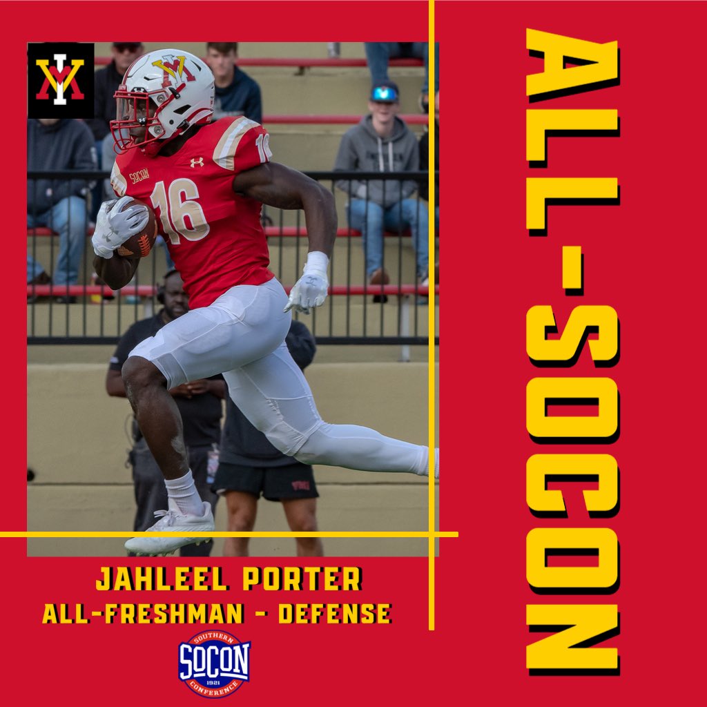 This guy can COVER…and you probably shouldn’t kick to him <a href="/JahleelPorter1/">Jahleel Porter</a> #RahVaMil #SoCon #NewStandard