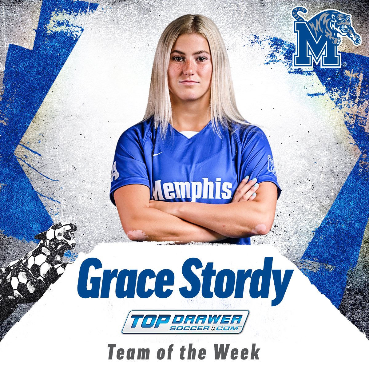 Congratulations to <a href="/GraceStordy/">Grace Stordy</a> for being named to the <a href="/TopDrawerSoccer/">TopDrawerSoccer</a> Team of the Week!

#GoTigersGo