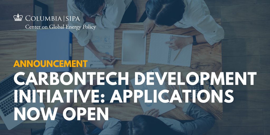 Columbia U Energy on Twitter "🚨Grant solicitations are now open for