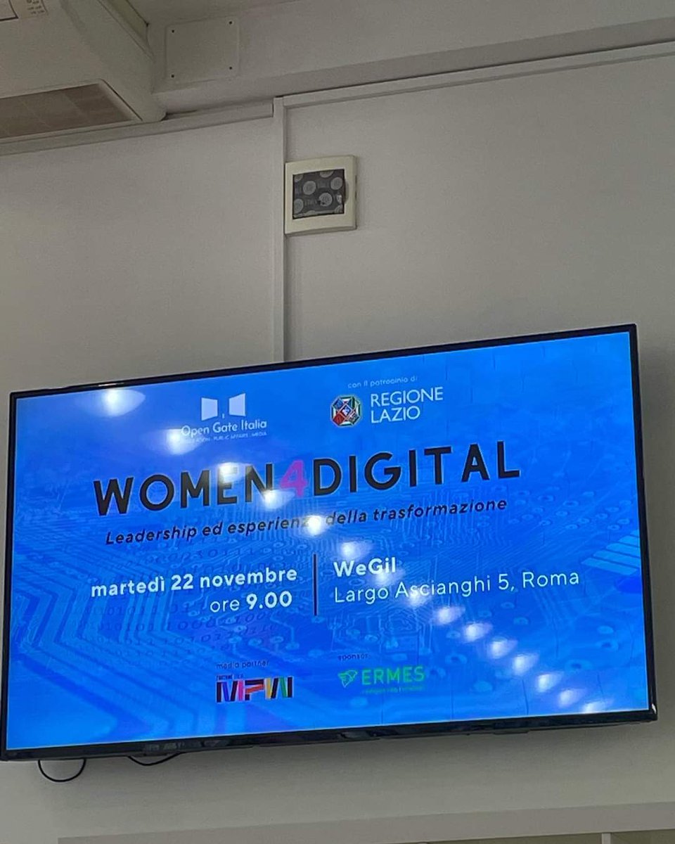 👷Solo 1 donna su 4 ha un role model #STEM per questo sono fondamentali format come #Women4Digital ideato e realizzato da <a href="/opengateitalia/">Open Gate Italia</a> con  <a href="/RegioneLazio/">Regione Lazio</a>
👩‍💻14 leader della #DigitalTrasformation si sono confrontate su temi strategici per il Paese. 👇
libero.it/tv/women4digit…