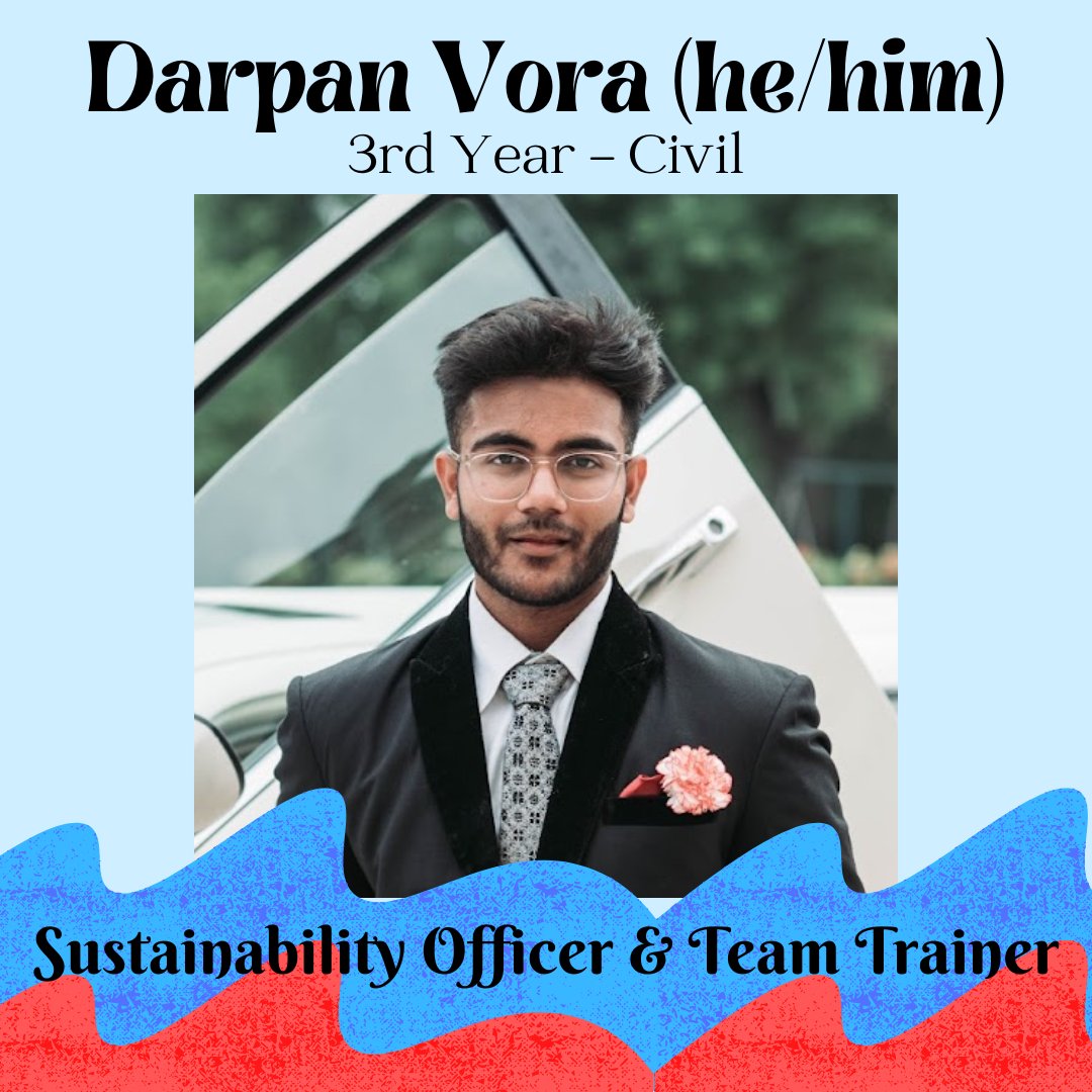 umccc_team's tweet photo. Next up in our posts is Darpan Vora. He's the Sustainability Lead and Team Trainer. He'll train our paddlers for competition and ensure our canoe is as sustainable as possible. 🌿 https://t.co/qP1FTsC4Un