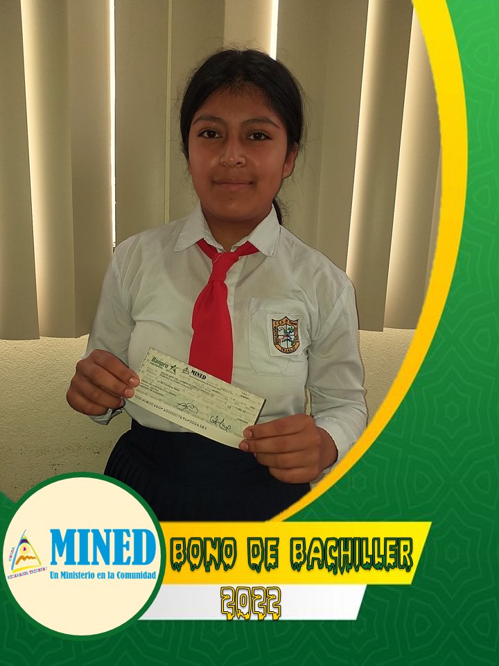 de_jinotega's tweet photo. Generación 2022 reciben el Bono Complementario de Bachiller gracias a nuestro buen Gobierno de Reconciliación y Unidad Nacional. 
#Nicaragua https://t.co/IxF420Pvfe