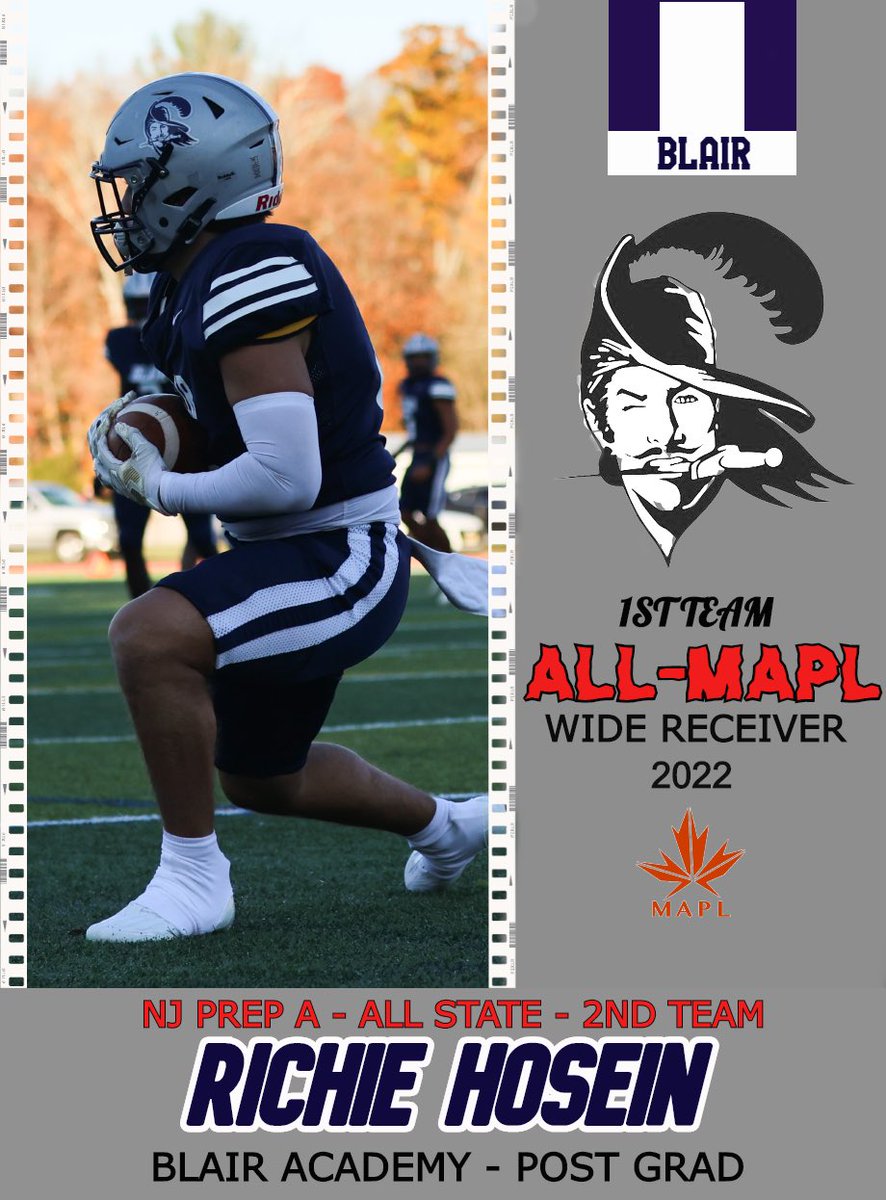 Happy to be named to All- MAPL first team and NJ Prep A All State Second Team this season. Thank you to everyone along the way that’s helped me get here. <a href="/gbowman26/">Greg Bowman</a> <a href="/WRCoachVannucci/">Mike Vannucci</a> <a href="/jerryflora1/">jerry flora</a> <a href="/CoachNickFlora/">Nick Flora</a> <a href="/Schnatzz/">Schnayder Termidor</a> <a href="/MikeCoyle12/">Mike Coyle</a>