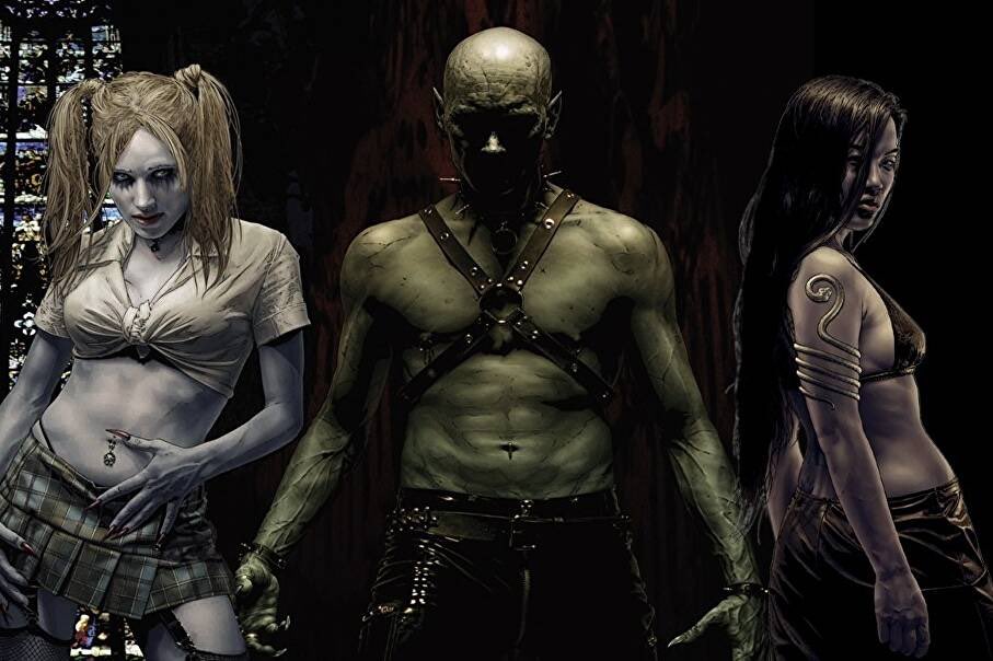 dcoteh's tweet photo. @meatgirI Vampire: The Masquerade - Bloodlines. one of the best pieces of written media in regards to vampires i will die on this hill https://t.co/xpVf9yZa7L