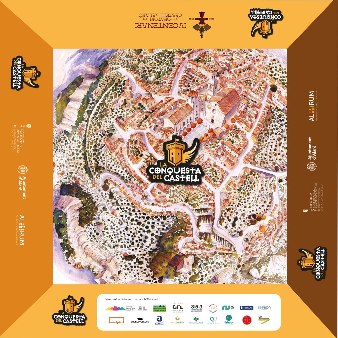 Falta poc perquè arribi el gran joc de ‘La #Conquesta del #Castell’.  Un #joc de taula per a tota la família, que ens ajudarà a conèixer més sobre Alaró de manera divertida.  Es #presentarà el proper divendres, 9 de desembre. Descobreix-ho a: alrum.org/iniciatives/iv…