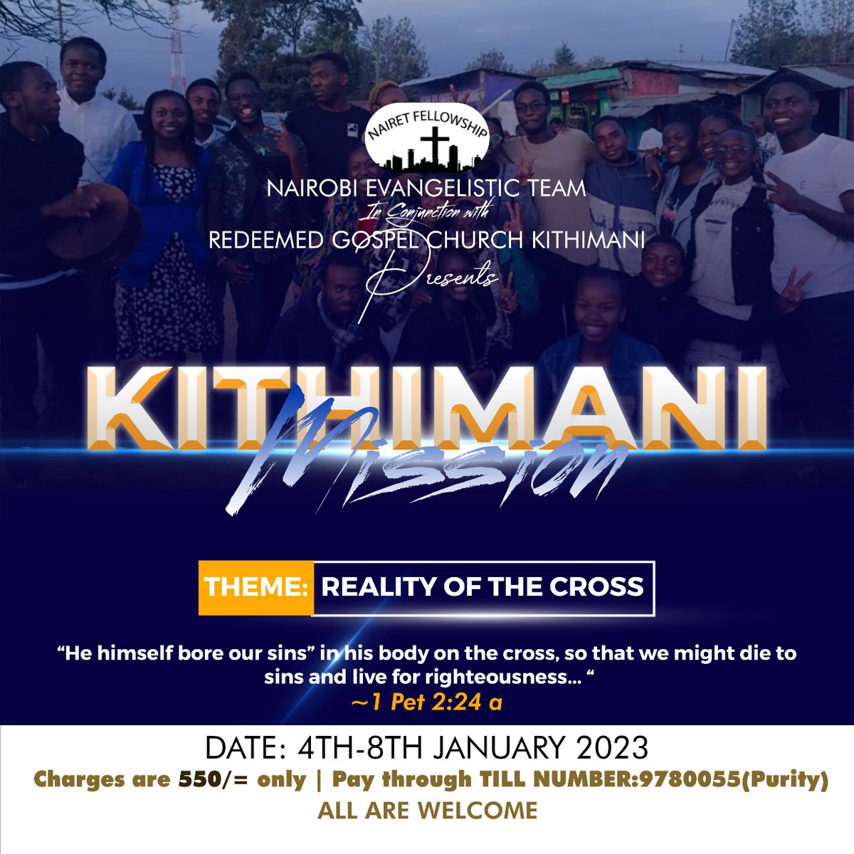 Kithimani is in Machakos, an inland county with beautiful hilly scenery well suited to hiking safaris. The county is home to the Ol Donyo Sabuk National Park, with spectacular views, wildlife and some 45 species of birds. #KithimaniTwasija #RealityoftheCross