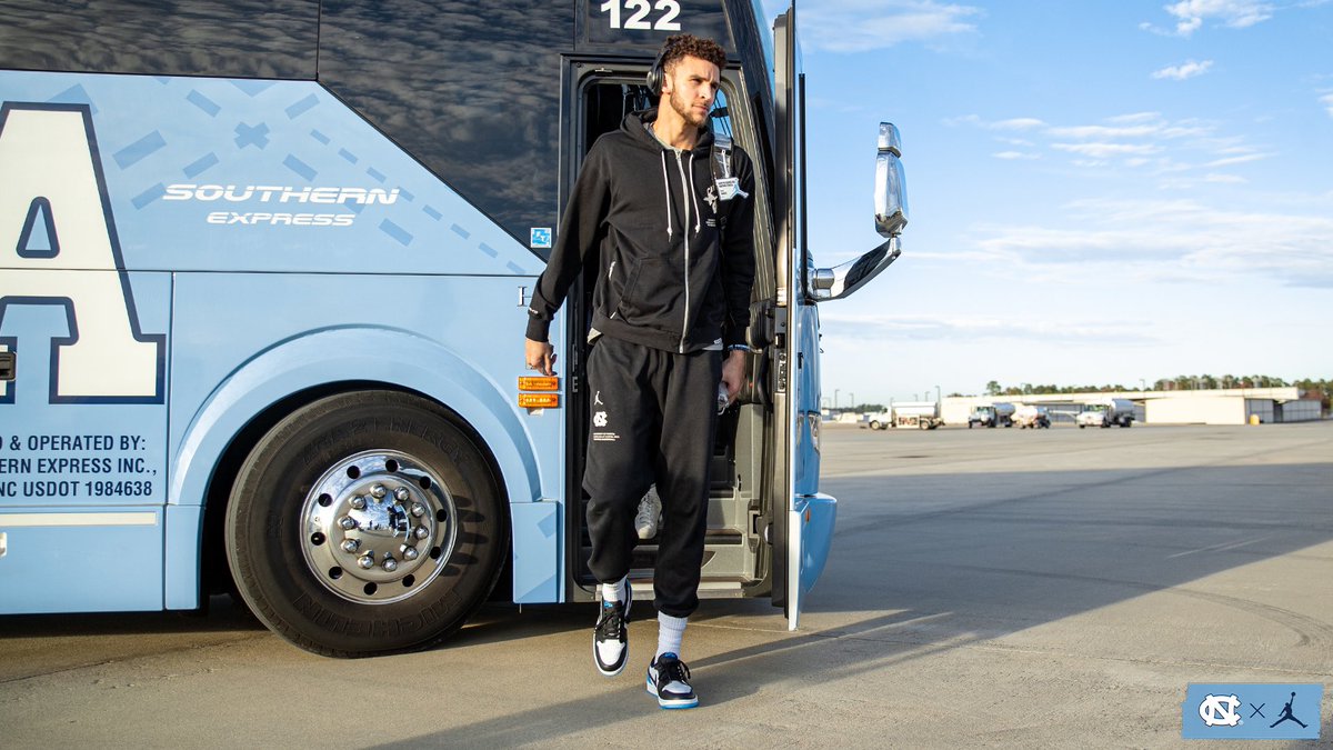 UNC_Basketball's tweet photo. Chapel Hill ➡️ Portland https://t.co/h6yt0ZN4aQ
