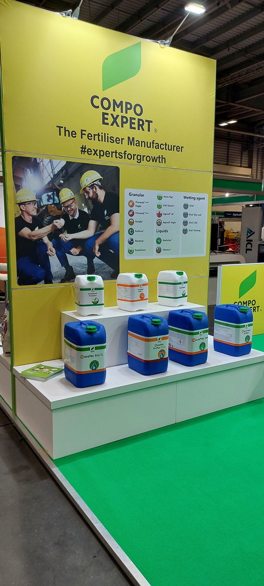 CompoExpertUK's tweet image. Exhibiting @CropTecShow stand 1.320. Look forward to catching up with distributors &amp;amp; agronomists seeking a  SOP NPK granule, treated with a Nitrification Inhibitor. NovaTec is the global brand reducing Nitrogen volatilisation &amp;amp; leaching. Walk the Nitrogen talk with NovaTec....