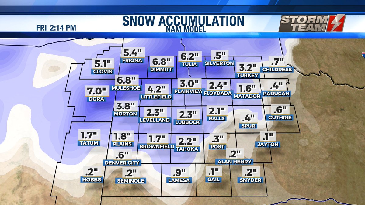 rrobertswxlab's tweet photo. Just finished Live Weather Update on the Ron Roberts KAMC FB Page. Latest NAM weather model through Friday afternoon. Event Starting After Midnight Thursday-continuing into Friday. Keeping You Advised! https://t.co/TPbU8uISJr