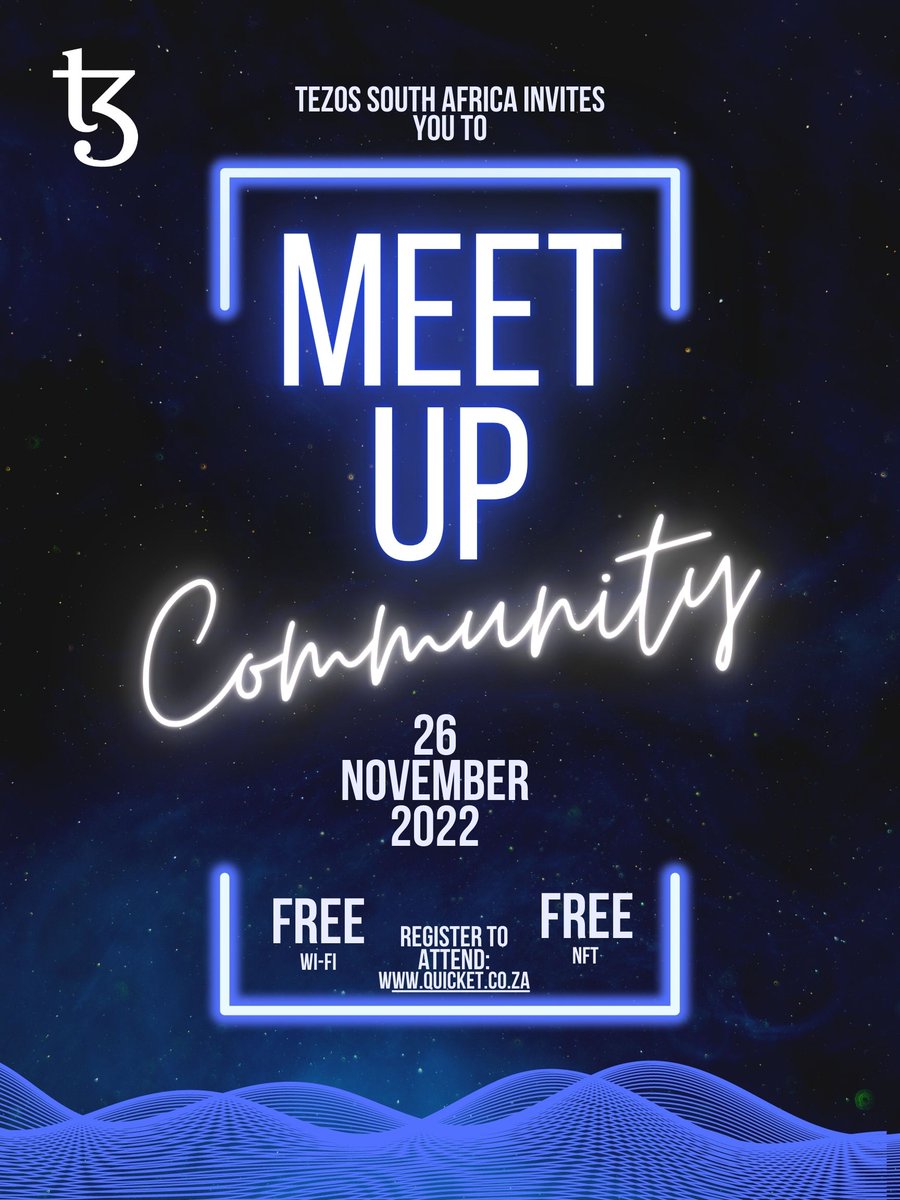 Register and come join us for everything <a href="/tezos/">Tezos</a>, apps, art and vibes! :)